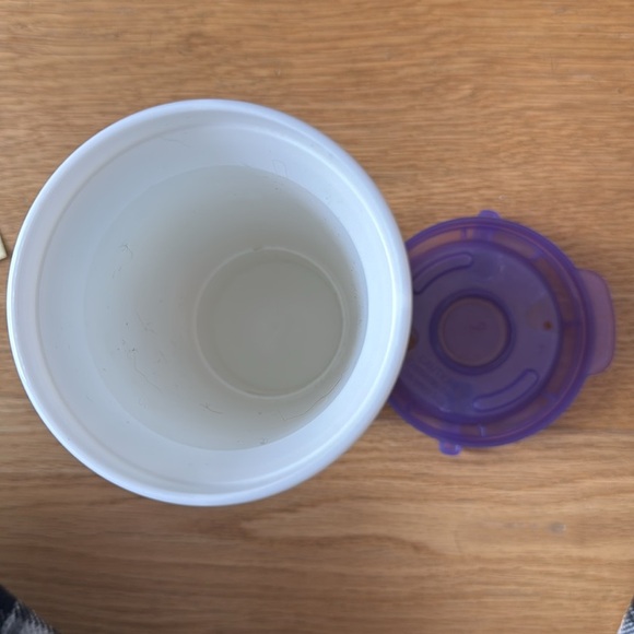 WALT DISNEY WORLD TRAVEL MUG PURPLE NO HANDLE EDITION - Picture 9 of 10